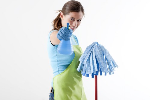 Cleaners Nottinghill sustainability and recycling practices in a local setting