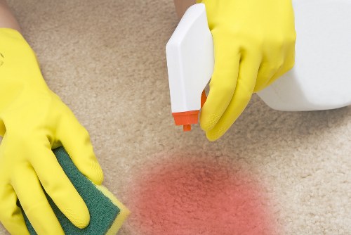 Professional oven cleaning service in a Nottinghill home kitchen