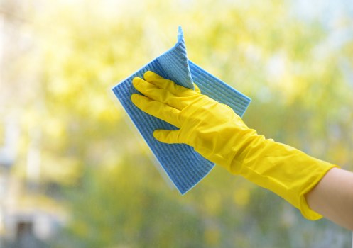Professional sofa cleaning in a Nottinghill living room with fabric upholstery