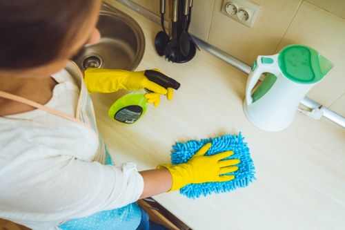 Steam carpet cleaning service for a Nottinghill home carpet deep clean