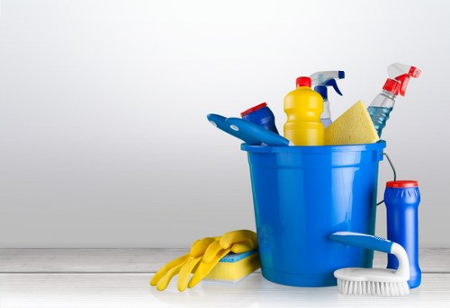 Kitchen deep cleaning details for a Nottinghill property