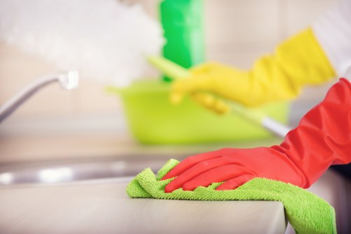 Image representing ongoing quality improvement in cleaning services